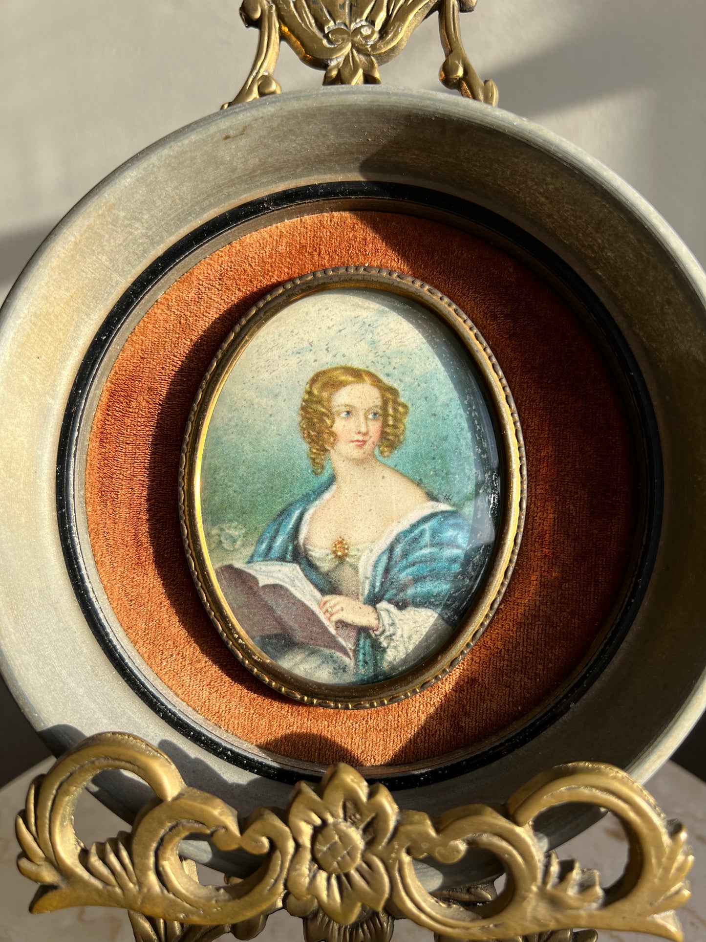 Cameo Creation Vintage Wall Art Decor Print Picture Countess Cowper by Vincent Nesbert