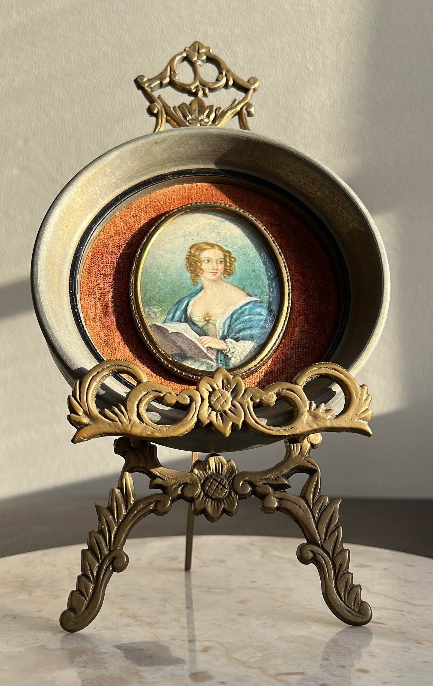 Cameo Creation Vintage Wall Art Decor Print Picture Countess Cowper by Vincent Nesbert