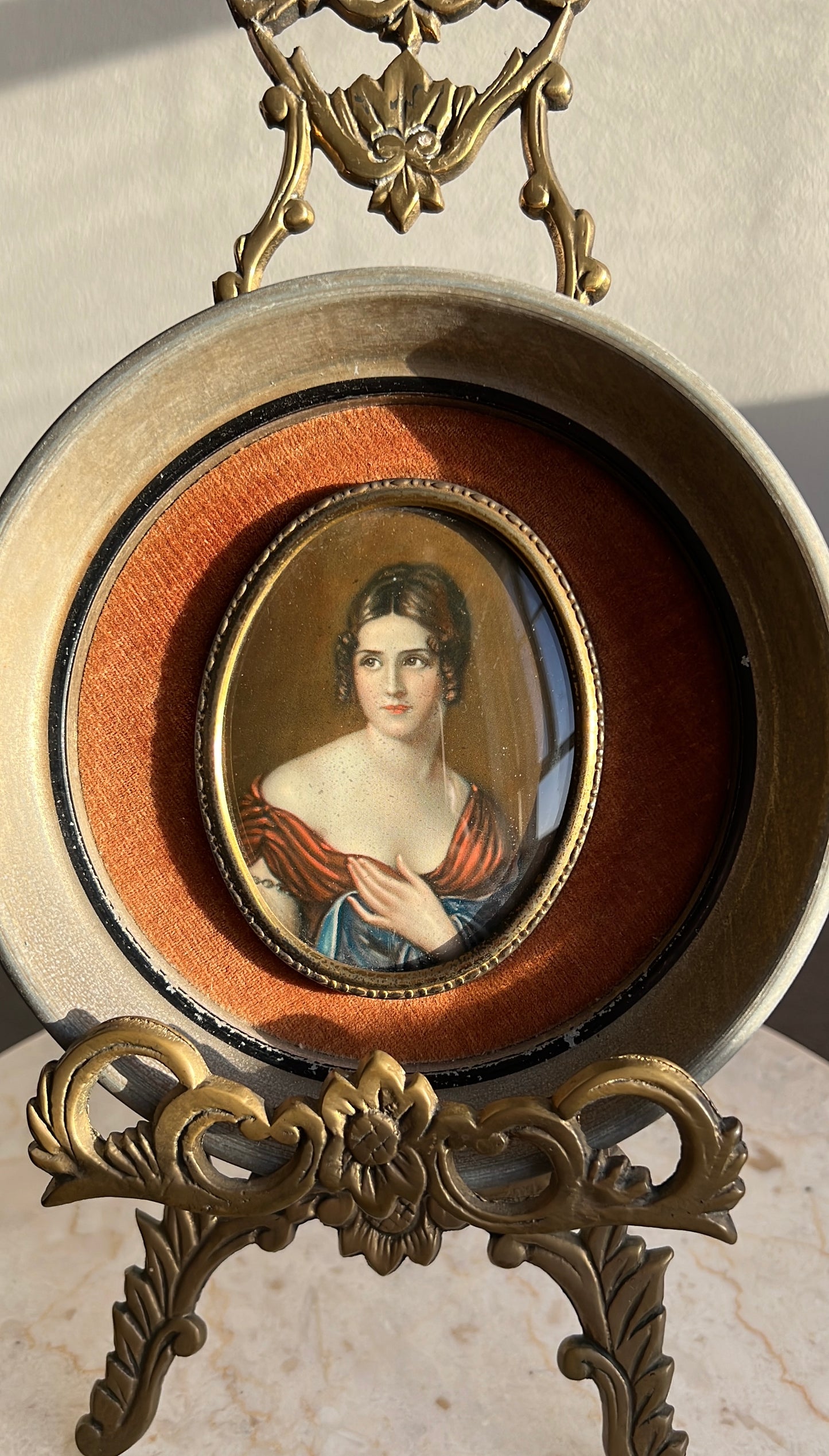 Cameo Creation Wall Art Decor Vintage Print Picture Lady Pauline Bonaparte by Salomon G. Counis