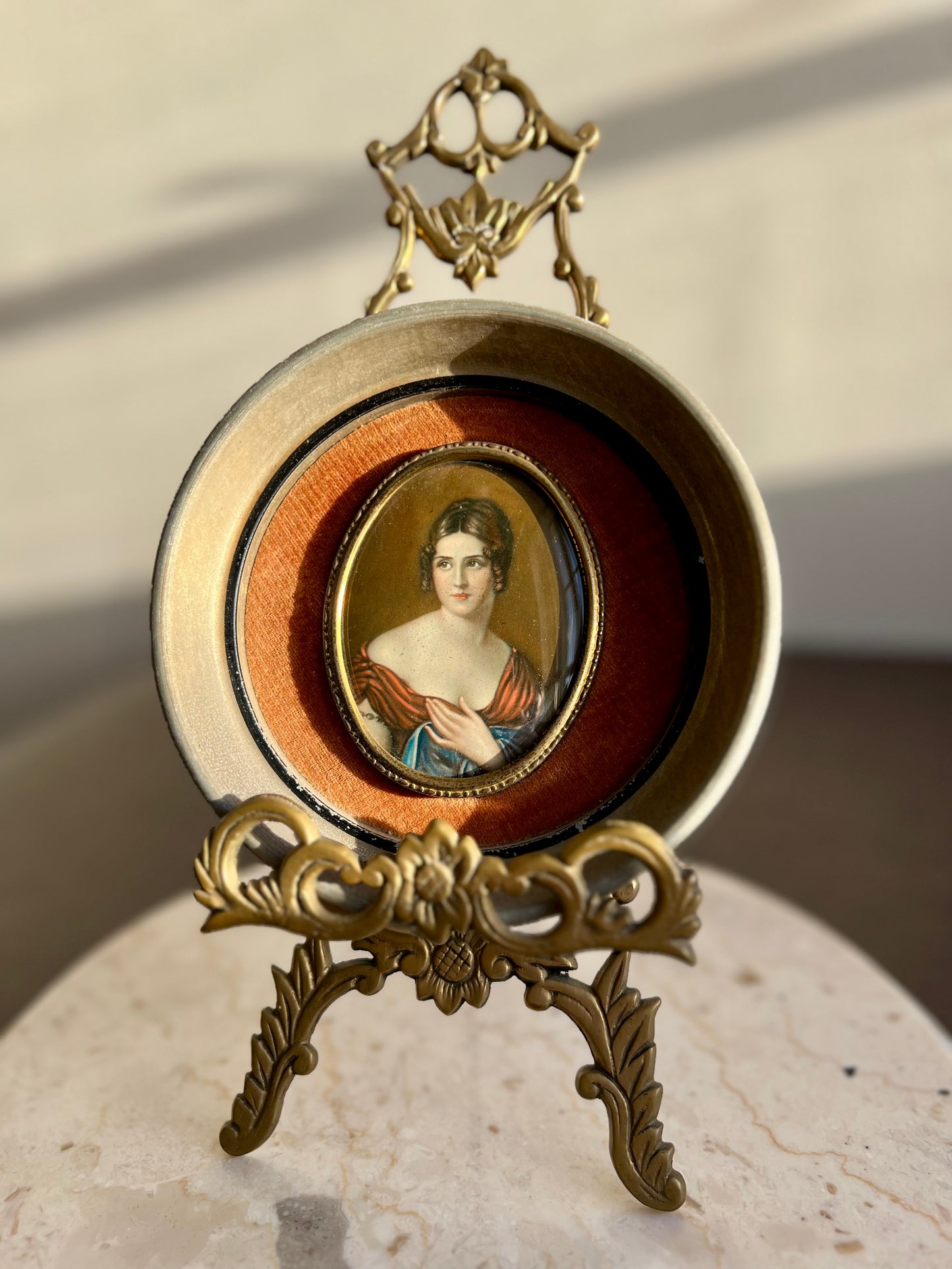 Cameo Creation Wall Art Decor Vintage Print Picture Lady Pauline Bonaparte by Salomon G. Counis