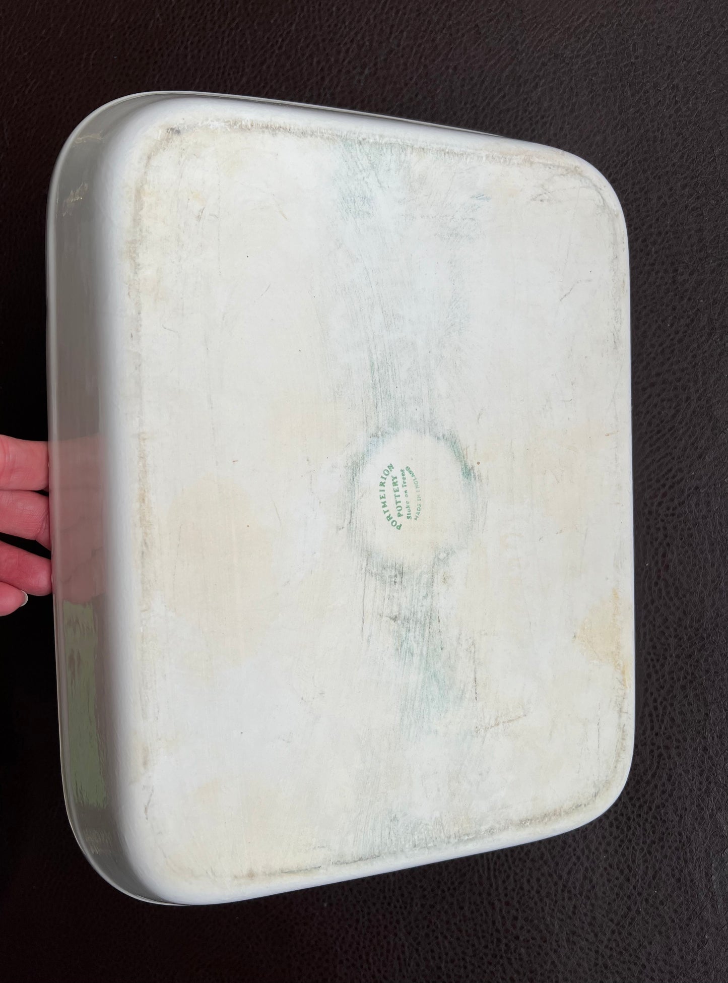 Portmeirion Pottery Birds Of Britain "Wood Duck" Vintage Baking Dish, Made in England