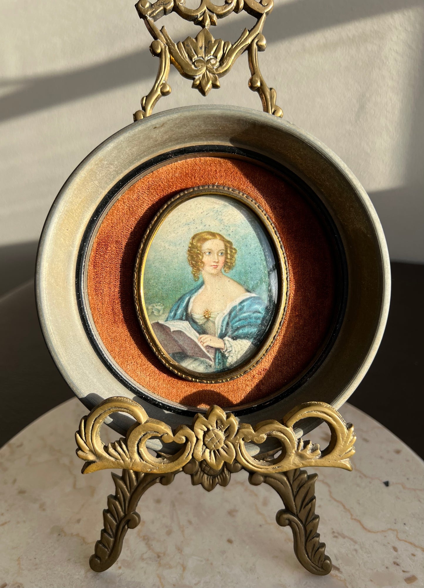 Cameo Creation Vintage Wall Art Decor Print Picture Countess Cowper by Vincent Nesbert