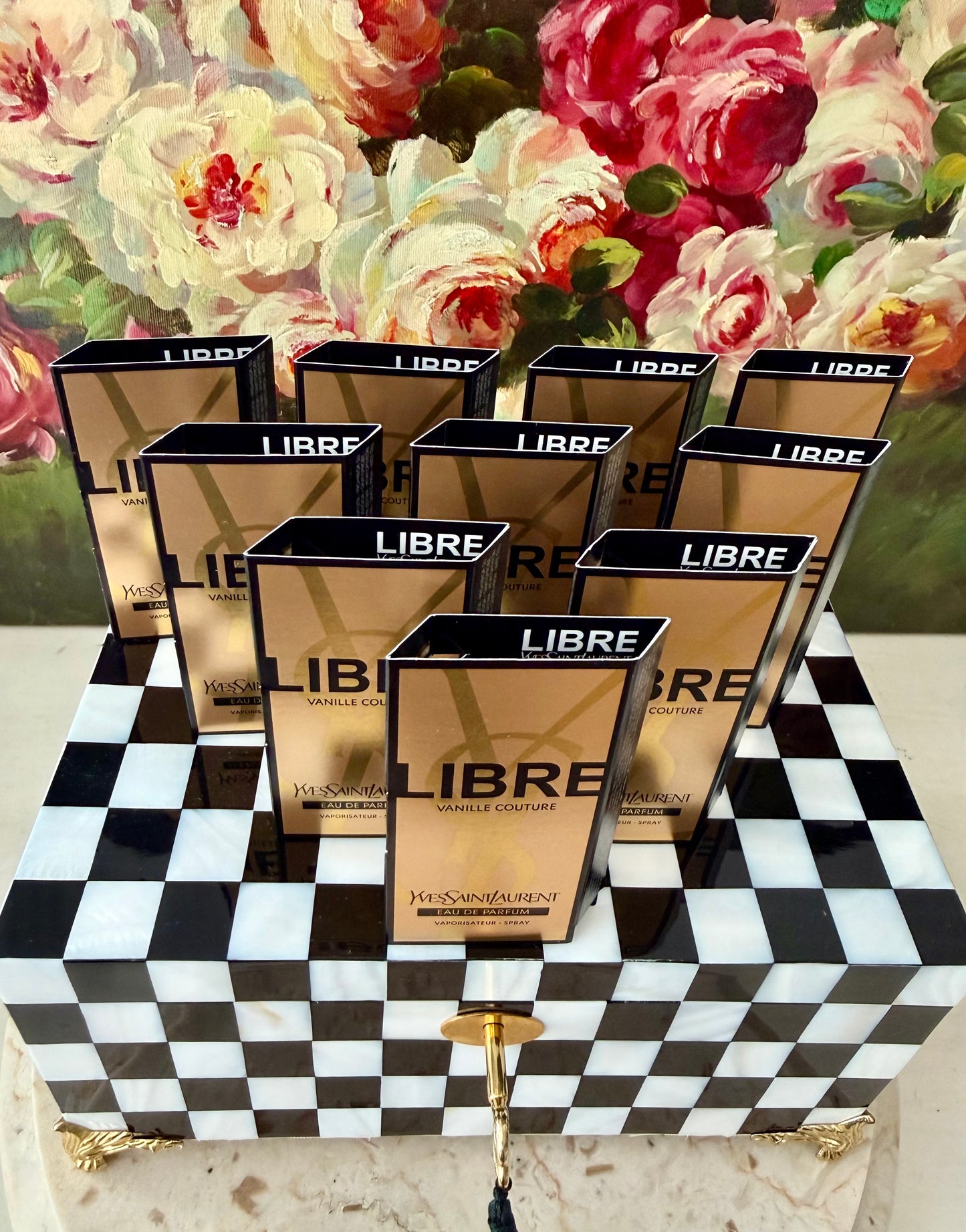 10 Pack YSL Yves Saint Laurent All New YSL Libre Vanille Couture EAU DE PARFUM Samples - Made in France
