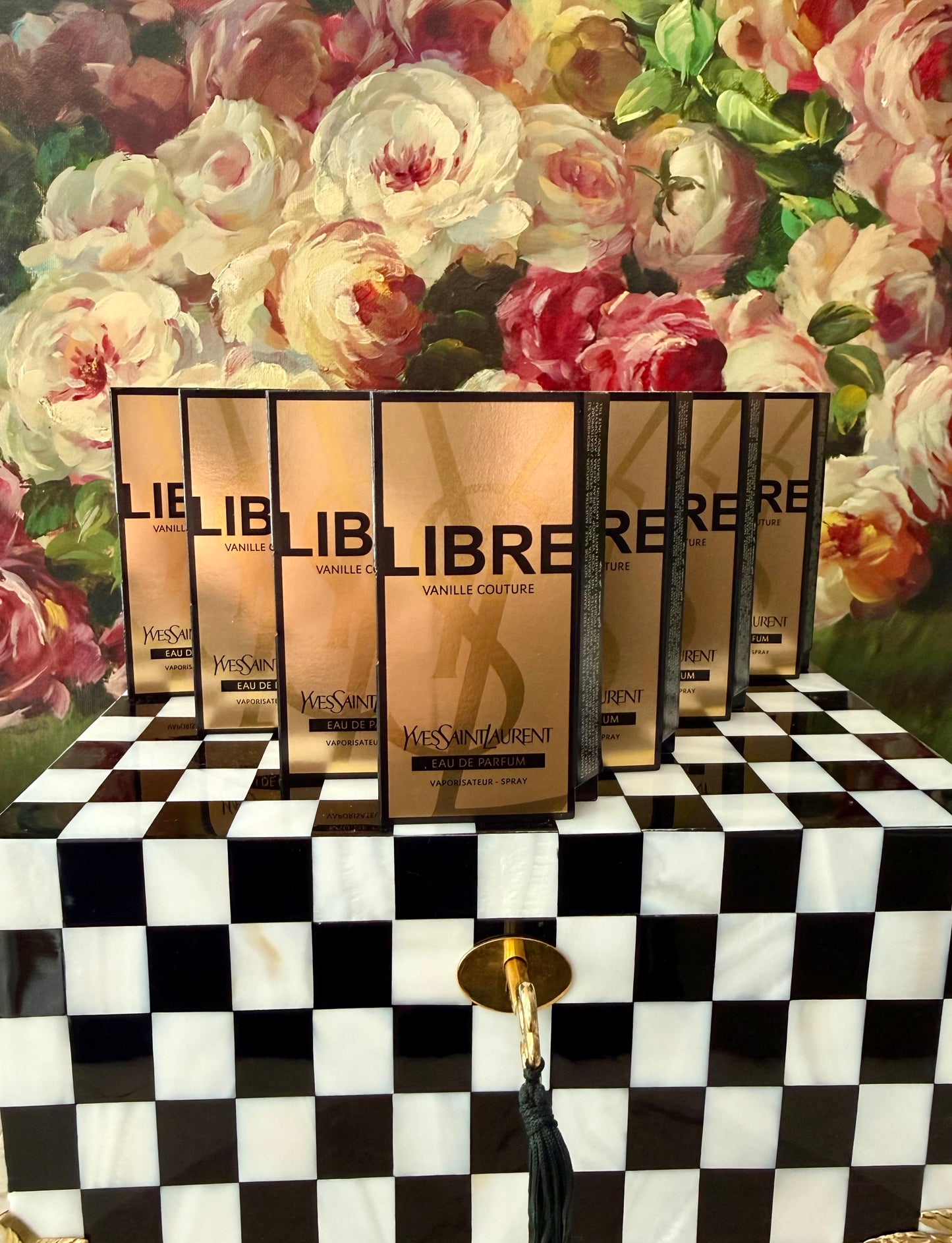 10 Pack YSL Yves Saint Laurent All New YSL Libre Vanille Couture EAU DE PARFUM Samples - Made in France