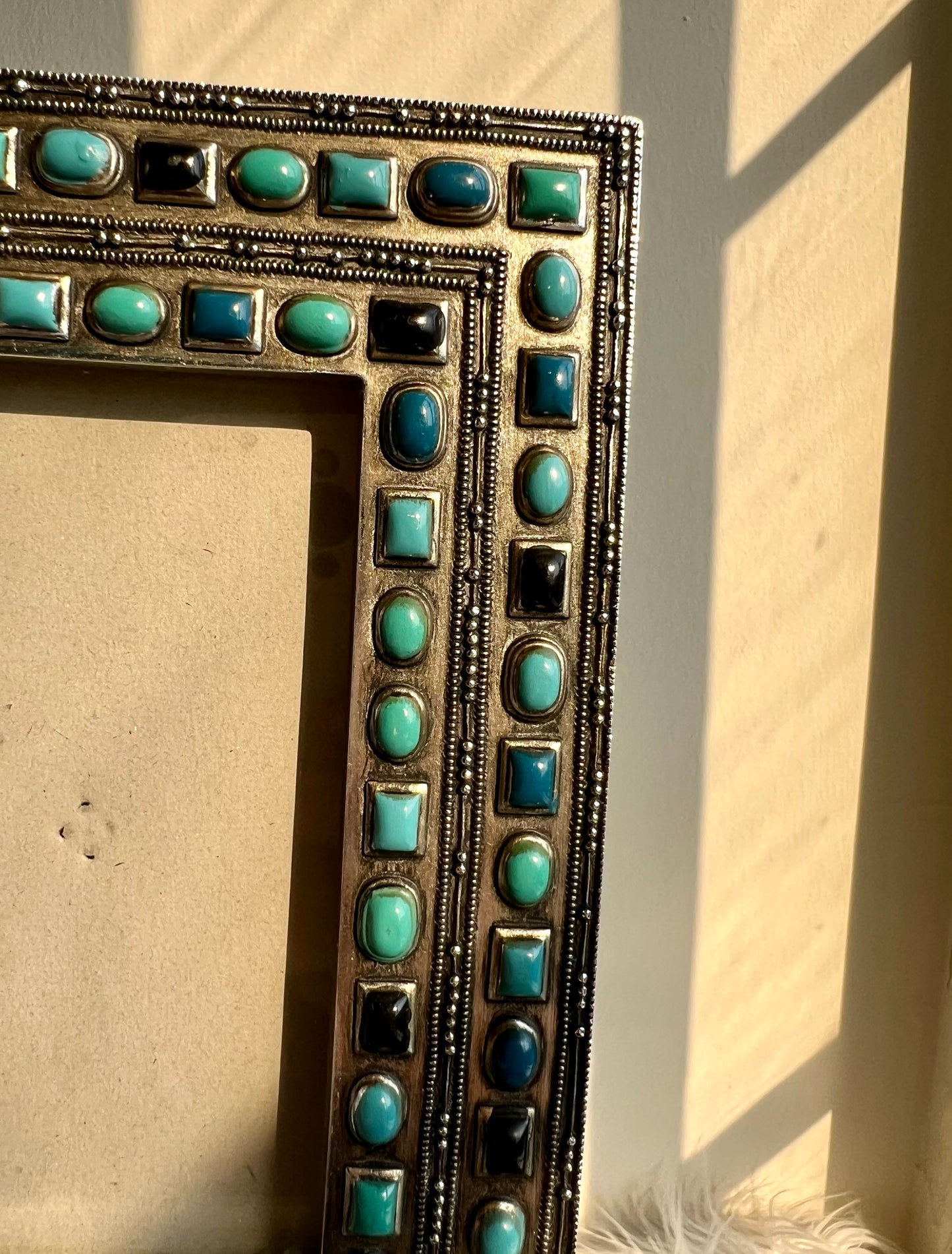 RAJ Blue Stones Picture Frame