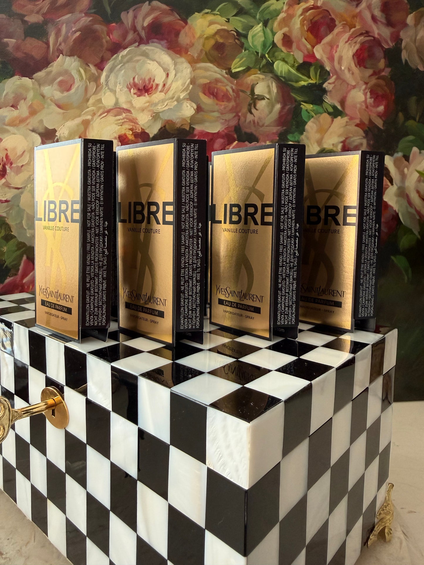 10 Pack YSL Yves Saint Laurent All New YSL Libre Vanille Couture EAU DE PARFUM Samples - Made in France