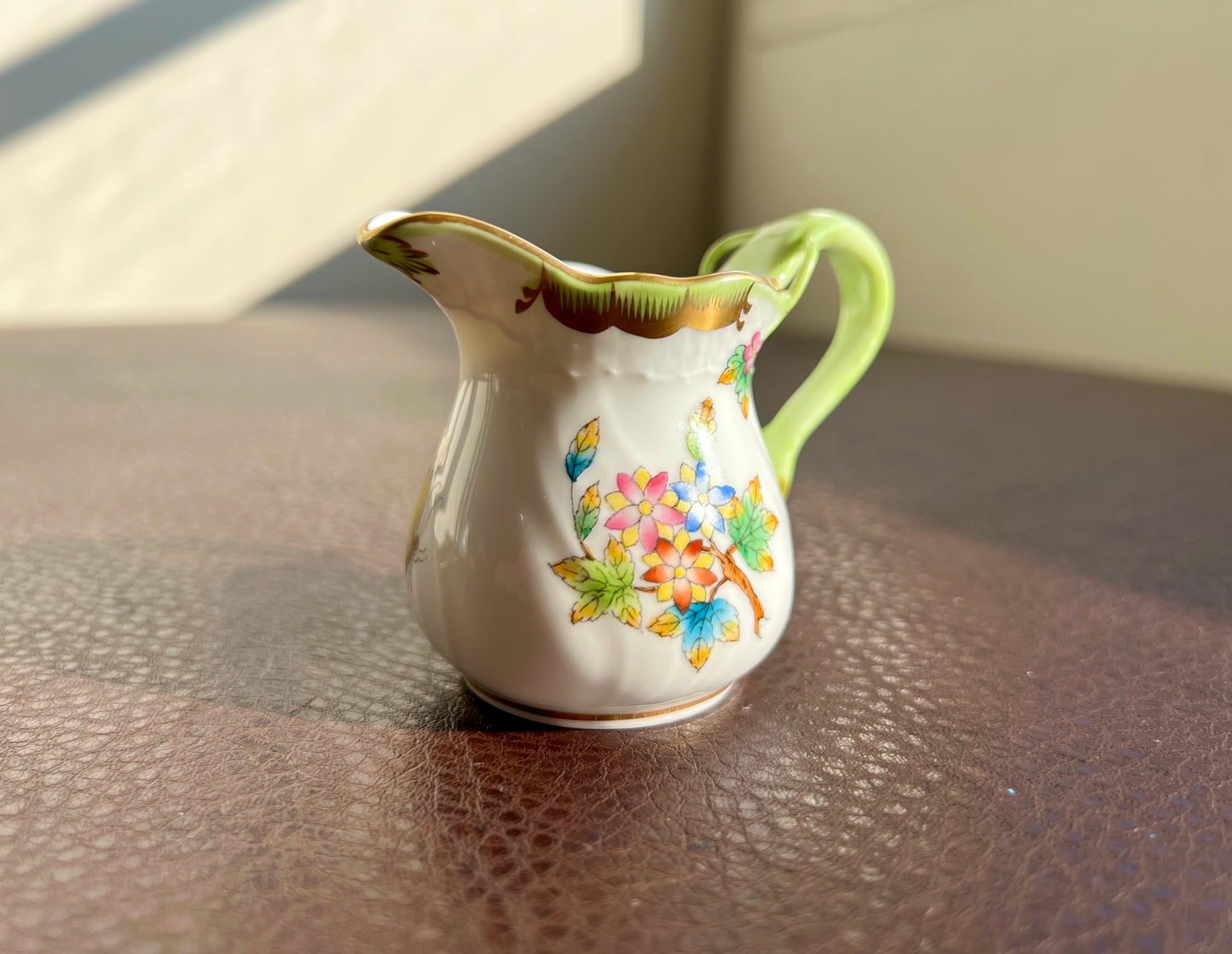 Herend Vintage Queen Victoria Miniature Porcelain Creamer (2 oz)