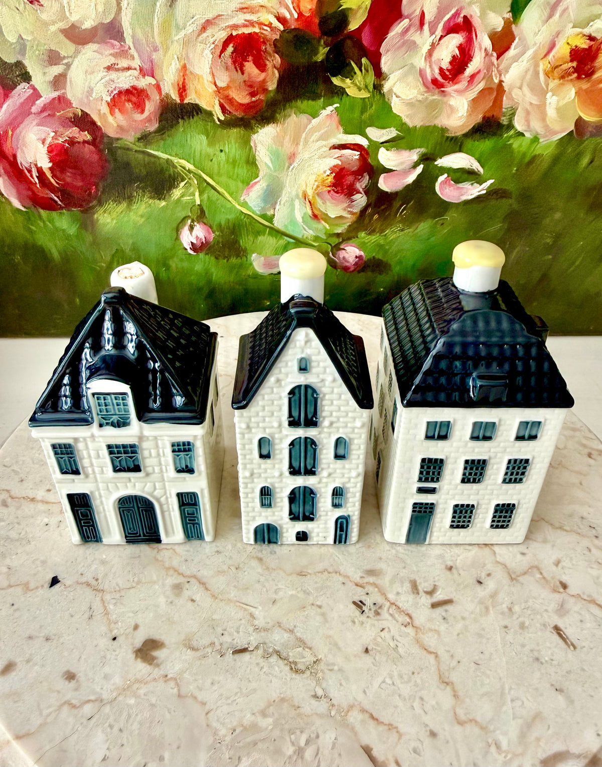 KLM Delft Blue Miniature Vintage Porcelain Dutch House - Nr. #54, #55, #64 - This price is only for one product!