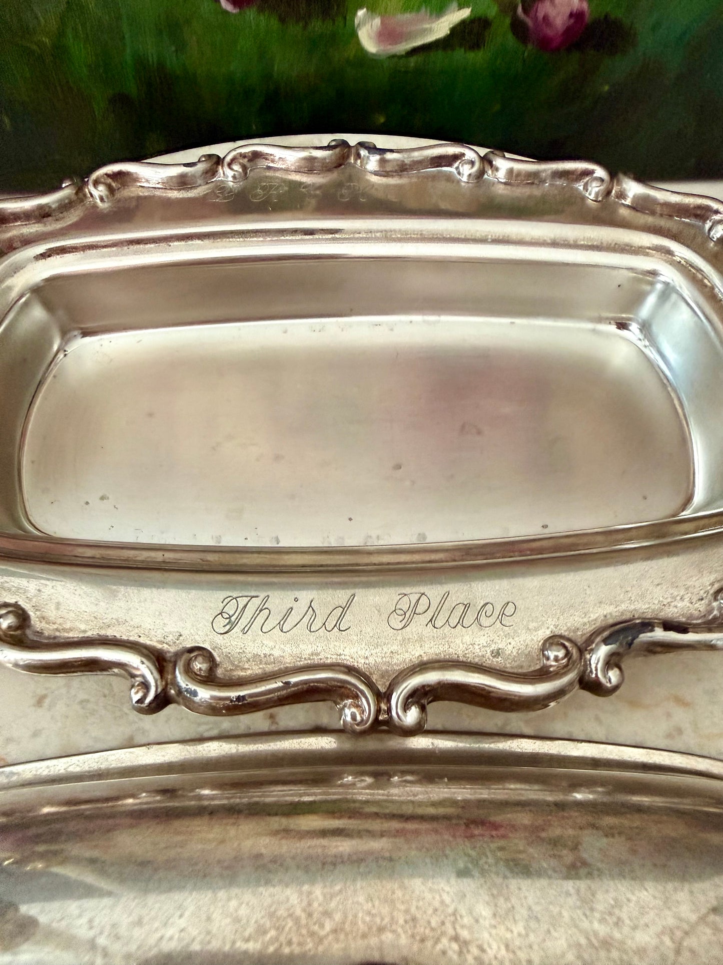F.B. Rogers Silver Co., Vintage Silver Plate Lidded Butter Dish from the 1960s - Made in USA