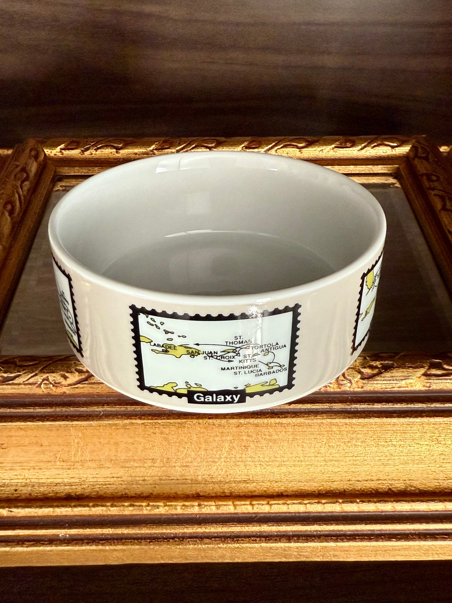 Tiffany & Co. Porcelain Jewelry or Trinket Box, Commissioned by Celebrity Cruises to Commemorate the New Millennium, Made in Japan