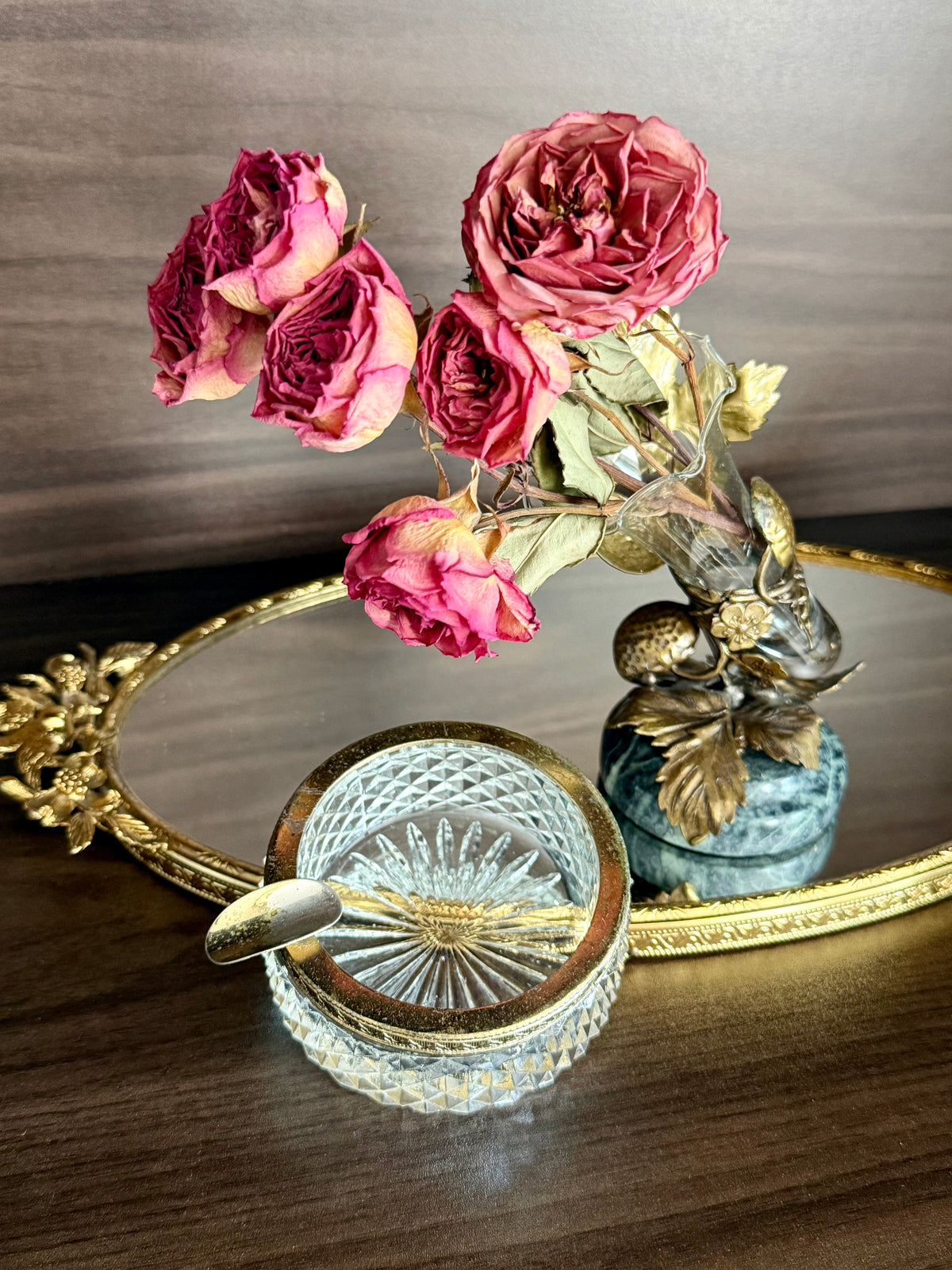 Antique Crystal Cut Glass Empire French Style Ashtrays - This price is only for one item!