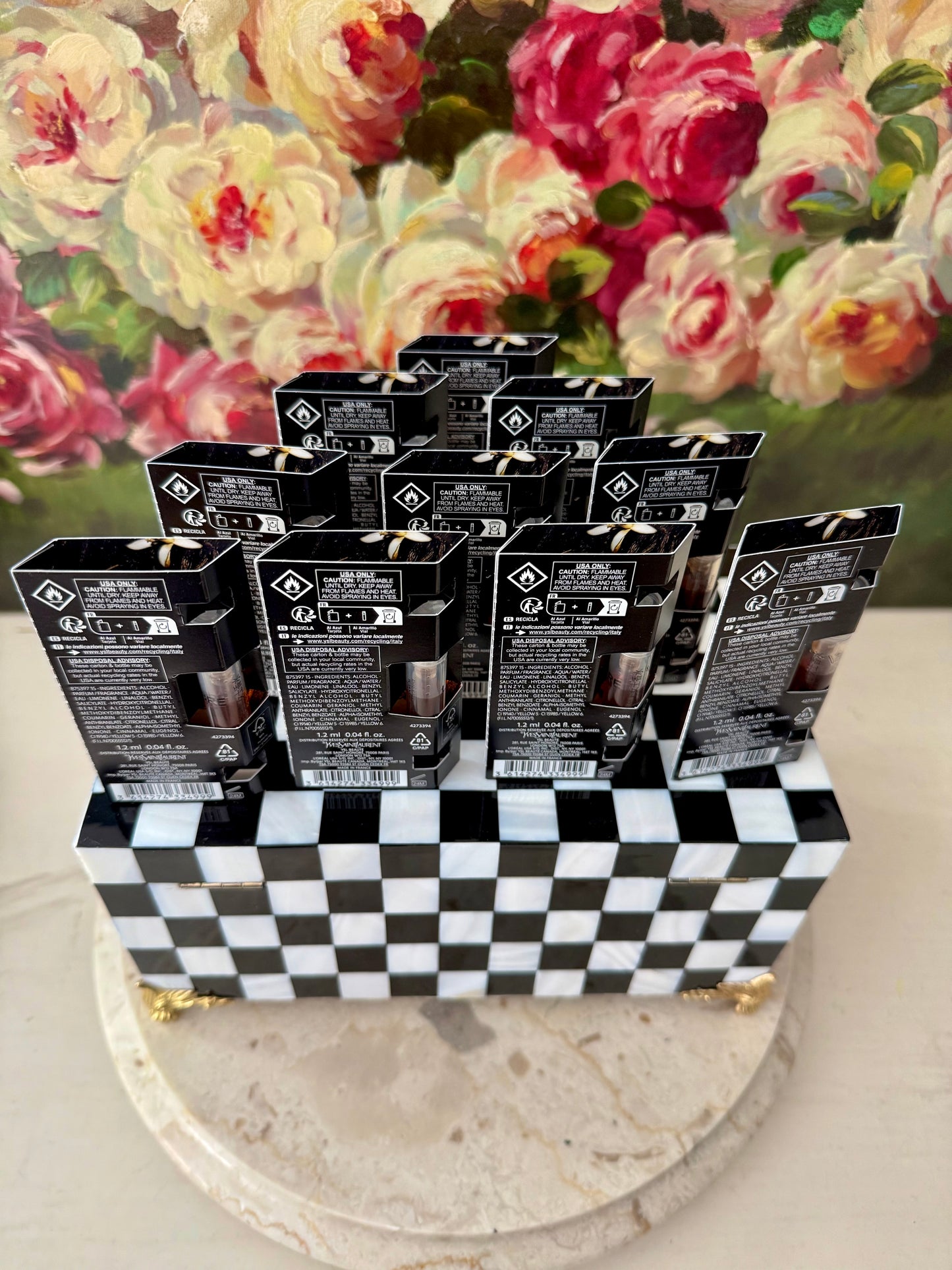 10 Pack YSL Yves Saint Laurent All New YSL Libre Vanille Couture EAU DE PARFUM Samples - Made in France