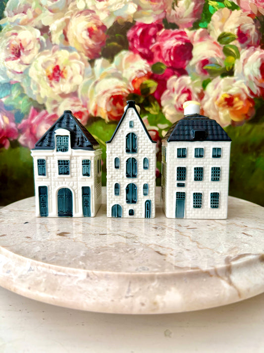 KLM Delft Blue Miniature Vintage Porcelain Dutch House - Nr. #54, #55, #64 - This price is only for one product!