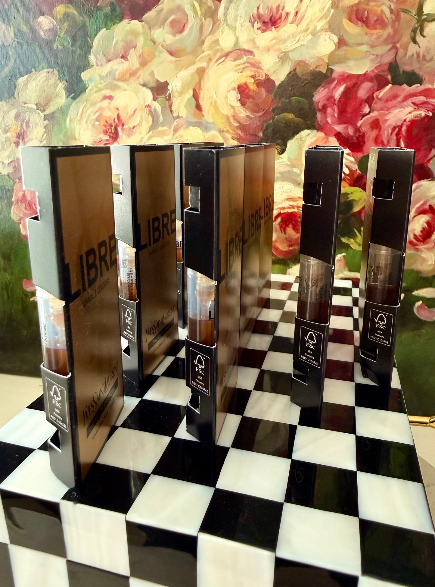 10 Pack YSL Yves Saint Laurent All New YSL Libre Vanille Couture EAU DE PARFUM Samples - Made in France
