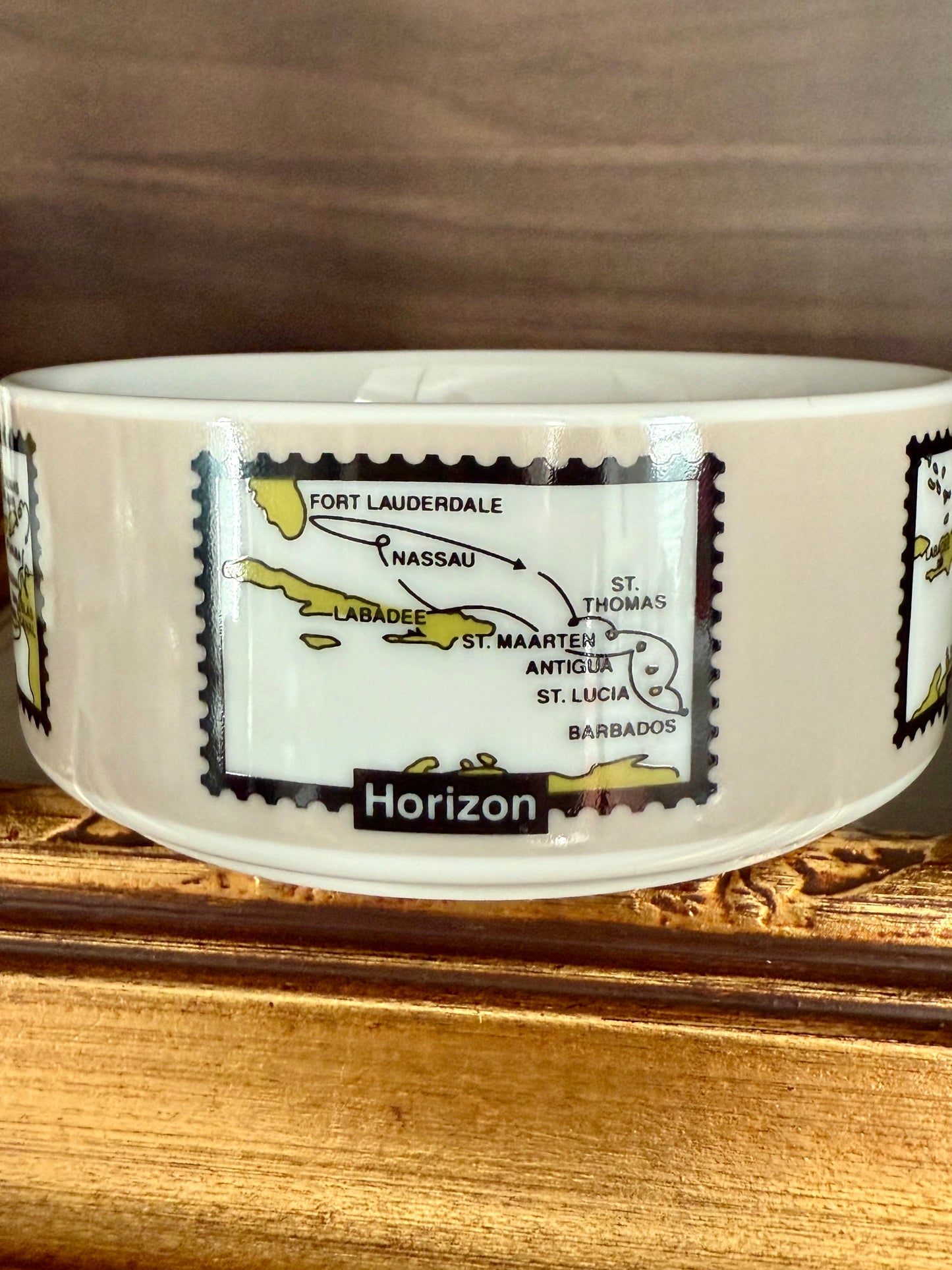 Tiffany & Co. Porcelain Jewelry or Trinket Box, Commissioned by Celebrity Cruises to Commemorate the New Millennium, Made in Japan