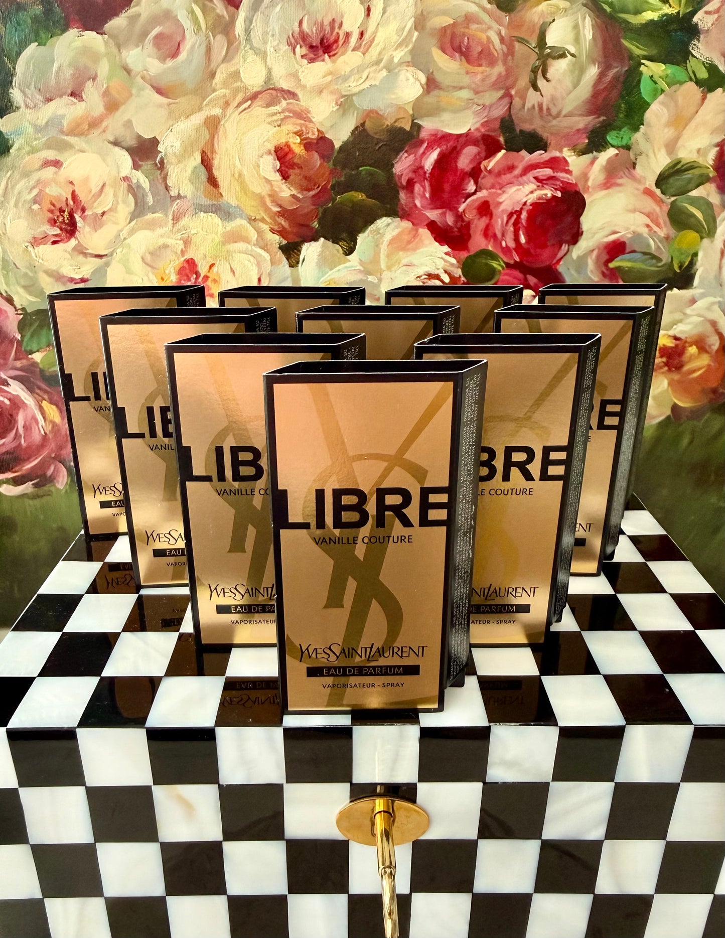 10 Pack YSL Yves Saint Laurent All New YSL Libre Vanille Couture EAU DE PARFUM Samples - Made in France